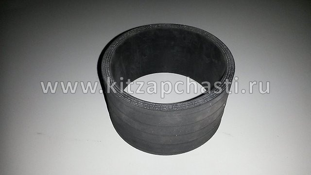 Патрубок турбины соединительный резиновый (L 63 MM, D 102 MM) Shacman F2000 81560110220